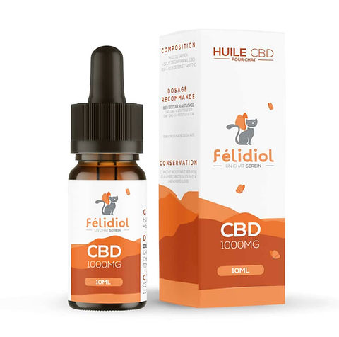 HUILE CBD CHAT 10% - FELIDIOL