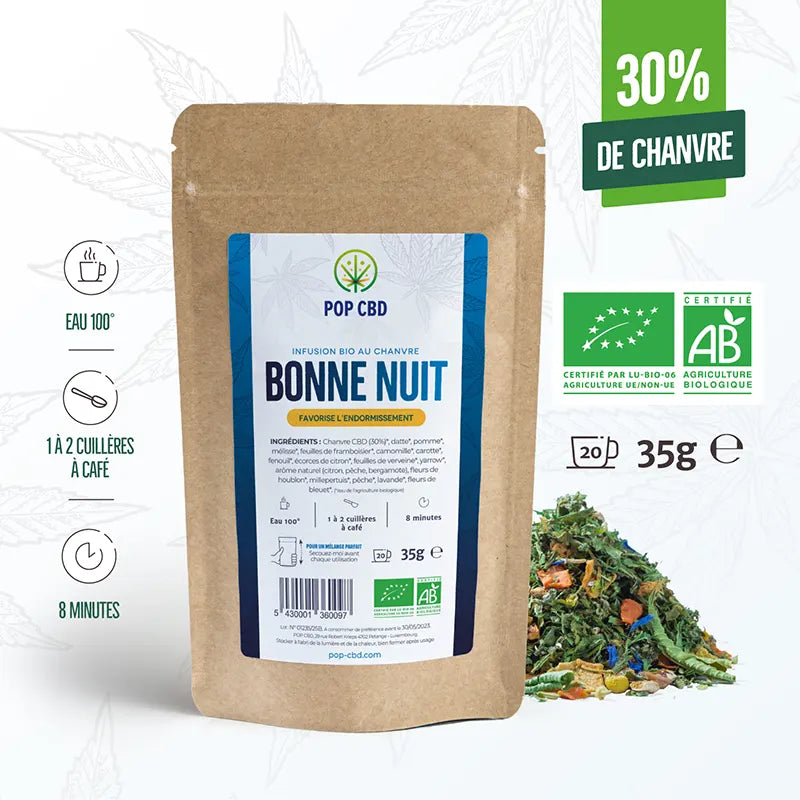 INFUSION CBD BIO : BONNE NUIT