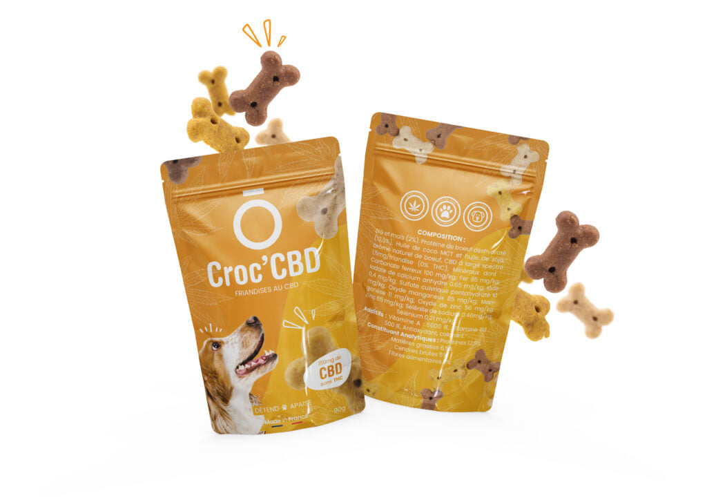 Croq’CBD- Friandises chien