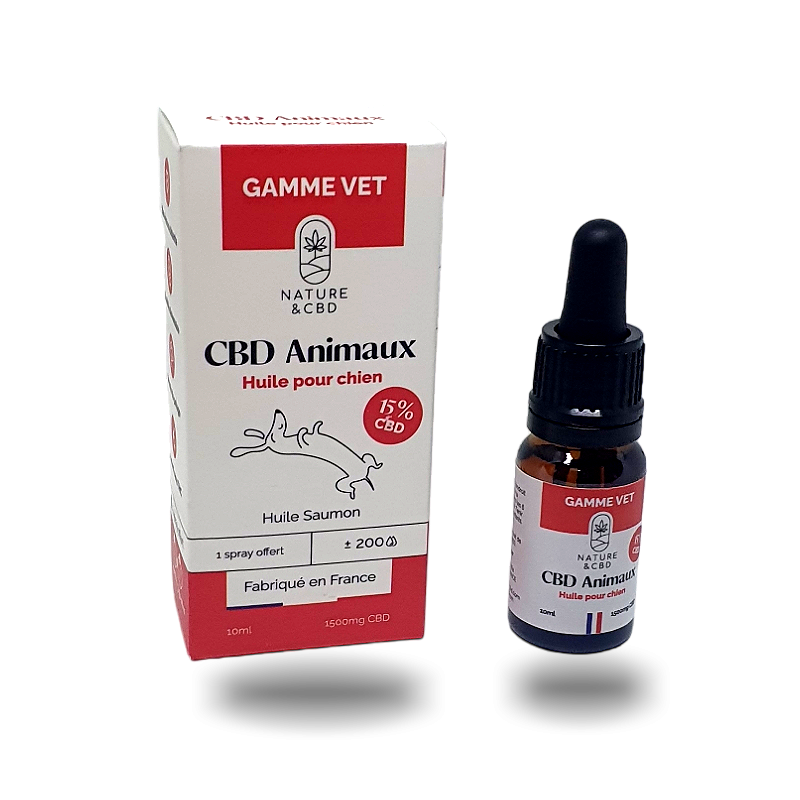 HUILE CBD CHIEN 15% - GAMME VET